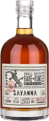 Bouteille de spiritueux : Small Batch Rare Rums de la marque Rum Nation