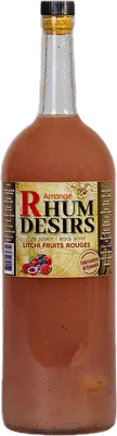 Bouteille de spiritueux : Planteur - Litchi Fruits Rouges de la marque Rhum Désirs
