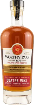 Bouteille de spiritueux : Special Cask Release #8 Quatre Vins de la marque Worthy Park