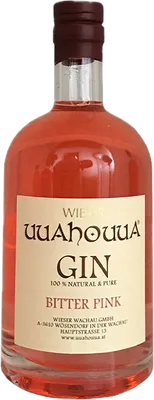 Bouteille de spiritueux : Bitter Pink Gin de la marque Wieser