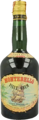 Bouteille de spiritueux : Vieux Rhum de la marque Montebello