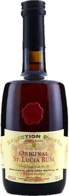 Bouteille de spiritueux : The Selection Privée de la marque Saint Lucia Distillers
