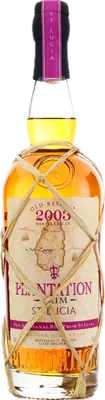 Bouteille de spiritueux : Old Reserve 2003 Saint Lucia de la marque Plantation
