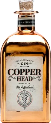Bouteille de spiritueux : Original Gin de la marque Copperhead