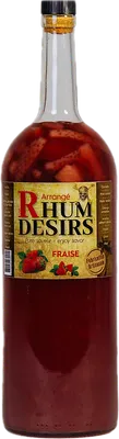 Bouteille de spiritueux : Planteur - Fraise de la marque Rhum Désirs