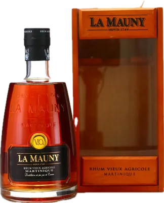 Bouteille de spiritueux : VO de la marque Maison La Mauny