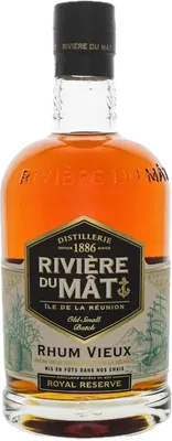 Bouteille de spiritueux : Old Small Batch Royal Reserve de la marque Rivière du Mât