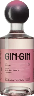 Bouteille de spiritueux : Handcrafted Pink GinGin de la marque GinGin Distillery
