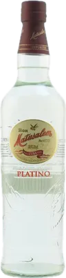 Bouteille de spiritueux : Platino de la marque Matusalem