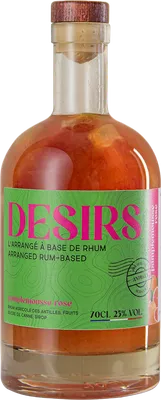 Bouteille de spiritueux : DESIRS - Pamplemousse Rose de la marque Rhum Désirs