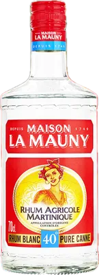 Bouteille de spiritueux : Blanc Agricole 40° de la marque Maison La Mauny