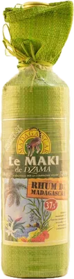 Bouteille de spiritueux : Rhum Blanc Le Maki de la marque Dzama