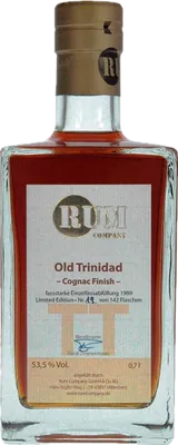 Bouteille de spiritueux : Old Trinidad TT de la marque Rum Company