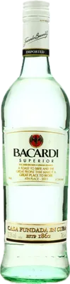 Bouteille de spiritueux : Ron Superior (Great Place to Work 2011) de la marque Bacardi