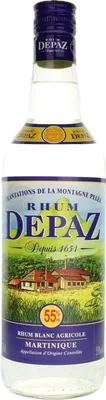 Bouteille de spiritueux : Blanc de la marque Depaz