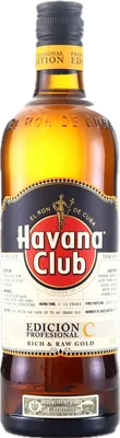Bouteille de spiritueux : Edición Profesional C de la marque Havana Club