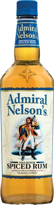 Bouteille de spiritueux : Premium Spiced Rum de la marque Admiral Nelson's