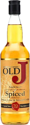 Bouteille de spiritueux : Old J Spices de la marque Admiral Vernon's