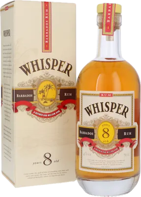 Bouteille de spiritueux : 8 ans de la marque Whisper