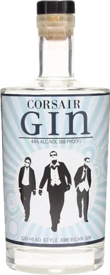 Bouteille de spiritueux : American Gin de la marque Corsair