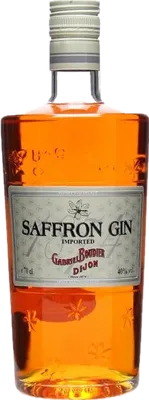Bouteille de spiritueux : Saffron Gin de la marque Gabriel Boudier