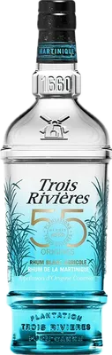 Bouteille de spiritueux : 55 Origines de la marque Trois Rivières