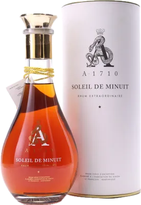 Bouteille de spiritueux : Soleil de Minuit Rhum Extraordinaire de la marque A1710