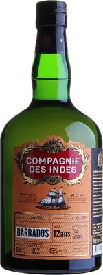 Bouteille de spiritueux : Barbados de la marque Foursquare