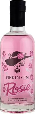 Bouteille de spiritueux : Rosie Gin de la marque Firkin Gin