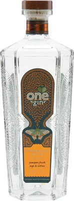 Bouteille de spiritueux : Gin Classic de la marque One