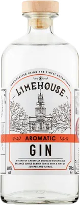 Bouteille de spiritueux : Aromatic Gin de la marque Limehouse