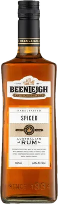 Bouteille de spiritueux : Spiced de la marque Beenleigh