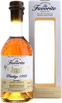 Bouteille de spiritueux : Privilege Hommage à André Dormoy de la marque La Favorite