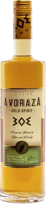 Bouteille de spiritueux : Avorza Gold Spirit de la marque 303 Rhum