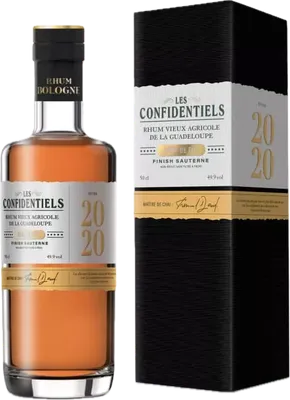 Bouteille de spiritueux : Les Confidentiels Finish Sauternes 2020 de la marque Bologne