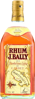 Bouteille de spiritueux : Millésime de la marque J. Bally