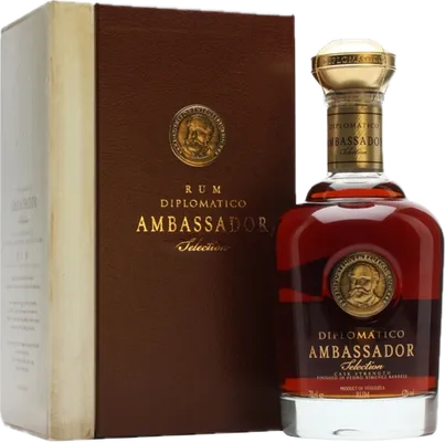 Bouteille de spiritueux : Ambassador de la marque Diplomatico