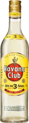 Bouteille de spiritueux : 3 Años de la marque Havana Club