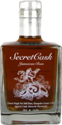 Bouteille de spiritueux : Jamaican Rum (Der Gehaltvolle) de la marque Hampden