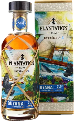 Bouteille de spiritueux : Extreme N°4 Uitvlugt 1993 de la marque Plantation
