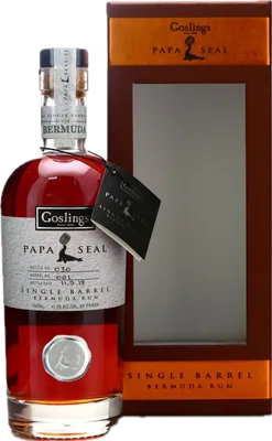 Bouteille de spiritueux : Papa Seal Single Barrel de la marque Goslings