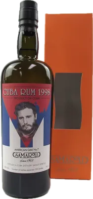 Bouteille de spiritueux : Cuba Rum de la marque Samaroli