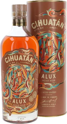 Bouteille de spiritueux : Alux de la marque Cihuatán
