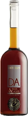 Bouteille de spiritueux : Dark & Aged de la marque Ekte Rum
