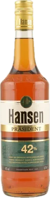 Bouteille de spiritueux : Hansen Präsident de la marque Berentzen