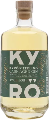 Bouteille de spiritueux : x Teeling Cask-Aged Gin de la marque Kyrö
