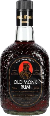 Bouteille de spiritueux : 7 Years Old Blended de la marque Old Monk