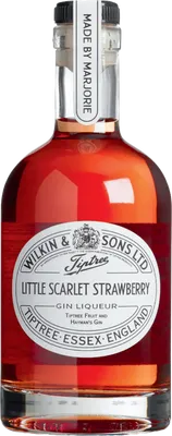 Bouteille de spiritueux : Little Scarlet Strawberry Gin Liqueur de la marque Tiptree