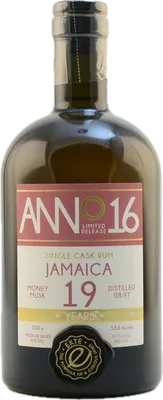 Bouteille de spiritueux : Anno 16 - Jamaica 19 de la marque Monymusk