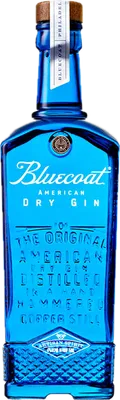 Bouteille de spiritueux : American Dry Gin de la marque Bluecoat